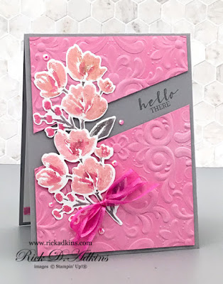 Hello There!  I have a super cute card for you today using the Art Gallery and Sweet Strawberry Stamp Sets and a little color inspiration.  Click here