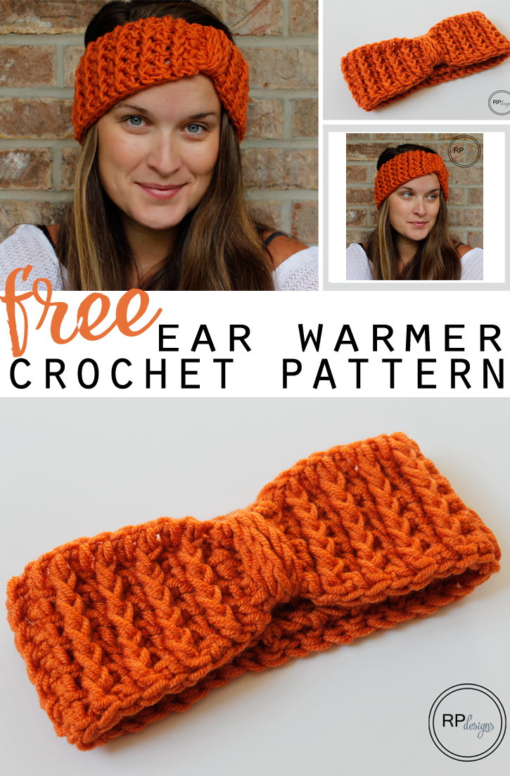 All Free Crochet Ear Warmer Pattern - Ovie Media