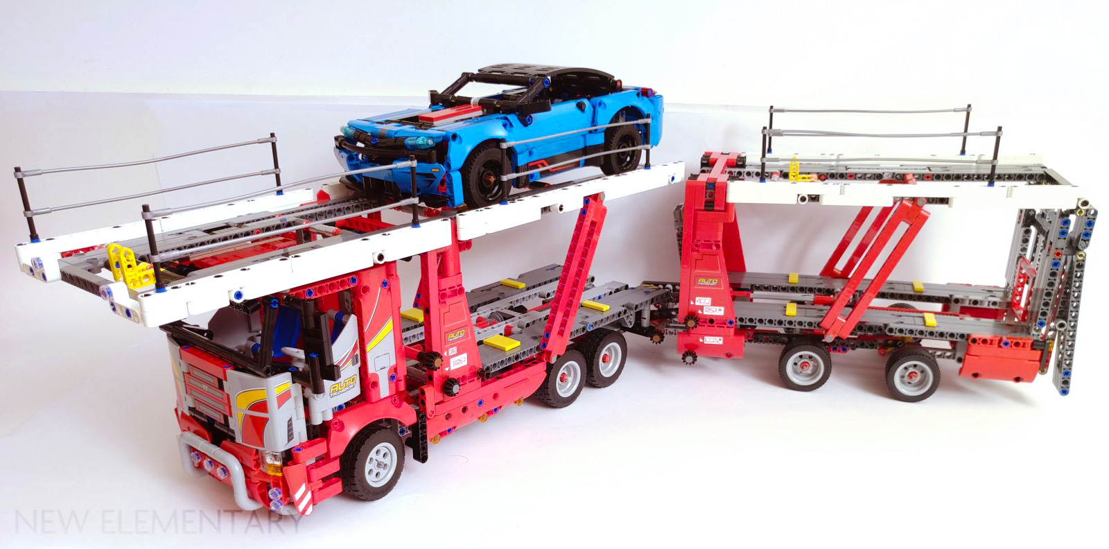binding vasketøj åndelig LEGO® Technic review: 42098 Car Transporter (part 1) | New Elementary: LEGO®  parts, sets and techniques