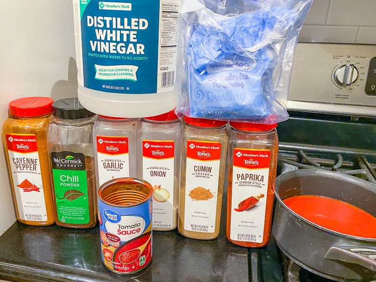 Taco Bell Red Sauce Ingredients