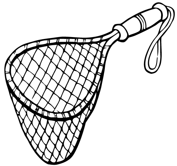 free clipart fishing net - photo #8