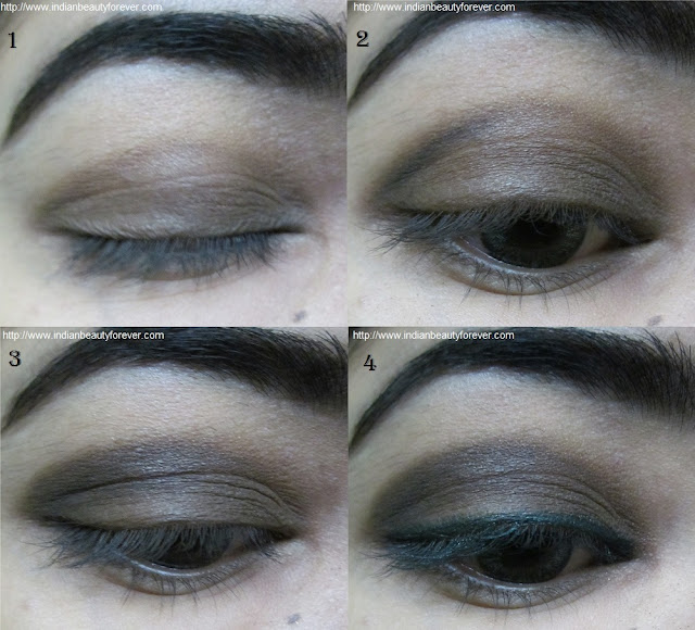 Neutral smokey Eye makeup