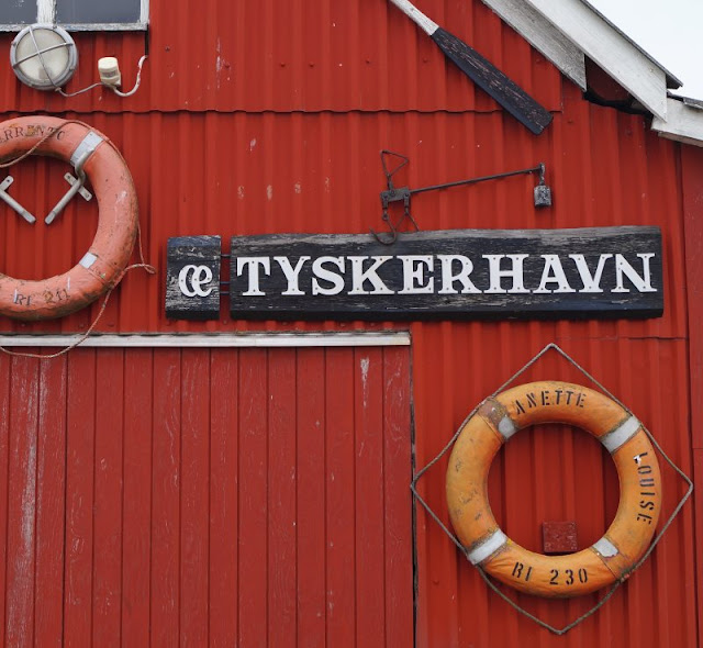 Aus unserem Dänemark-Urlaub: Wunderschöne Ausflugsziele rund um Houstrup. Teil 1: Strände, Häfen und einzigartige Natur. Hier: Tyskerhavn Hvide Sande.