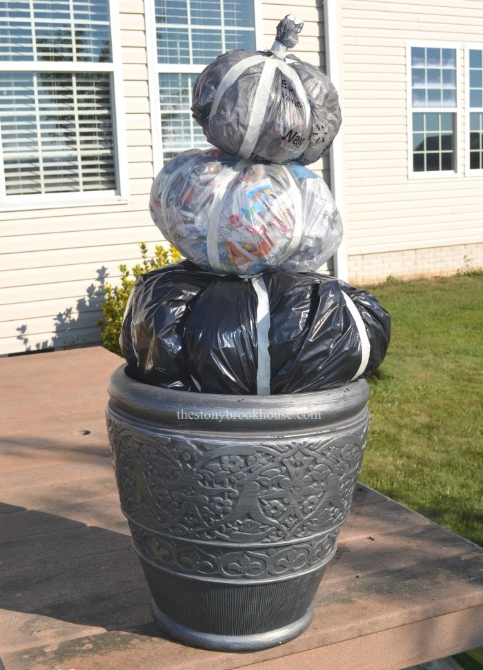 DIY Outdoor Real Looking Pumpkins The Stonybrook House