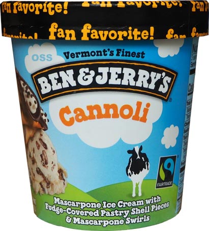 dood Vechter Broederschap On Second Scoop: Ice Cream Reviews: Ben & Jerry's Cannoli Ice Cream Review
