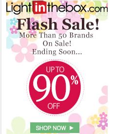 LightInTheBox Flash Sale