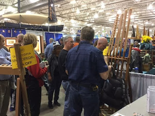 NorthPoint Paddles booth at Canoecopia 2017 NorthPoint Paddles booth at Canoecopia 2017