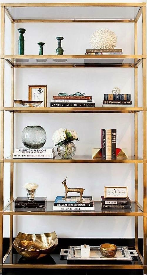 At Home | Décor Inspiration: Styling Open Shelves