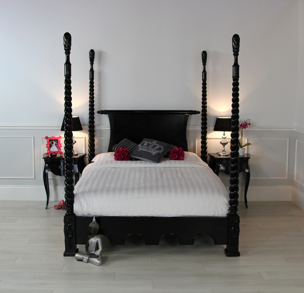 Home Priority Black Four Foster Bed