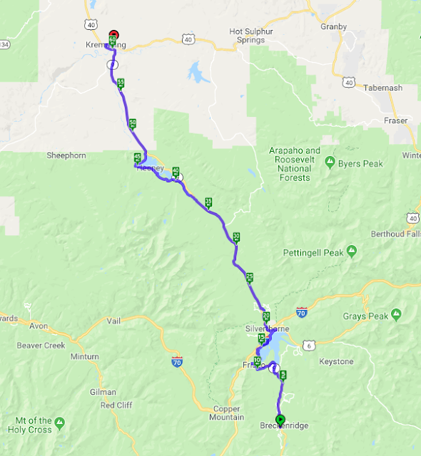 TransAm Day 34 Breckenridge, CO Kremmling, CO