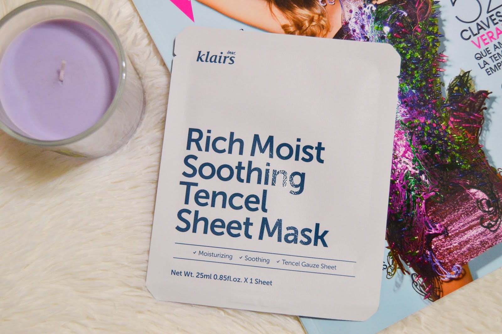 Seize your Style! Klairs Rich Moist Soothing Tencel Sheet Mask Review