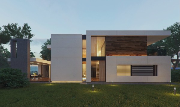 Desain Rumah Modern Eksterior Minimalis