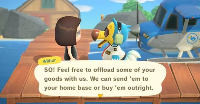 Animal Crossing: New Horizons (Switch) agora permite venda e entrega de itens pela Dodo Airlines
