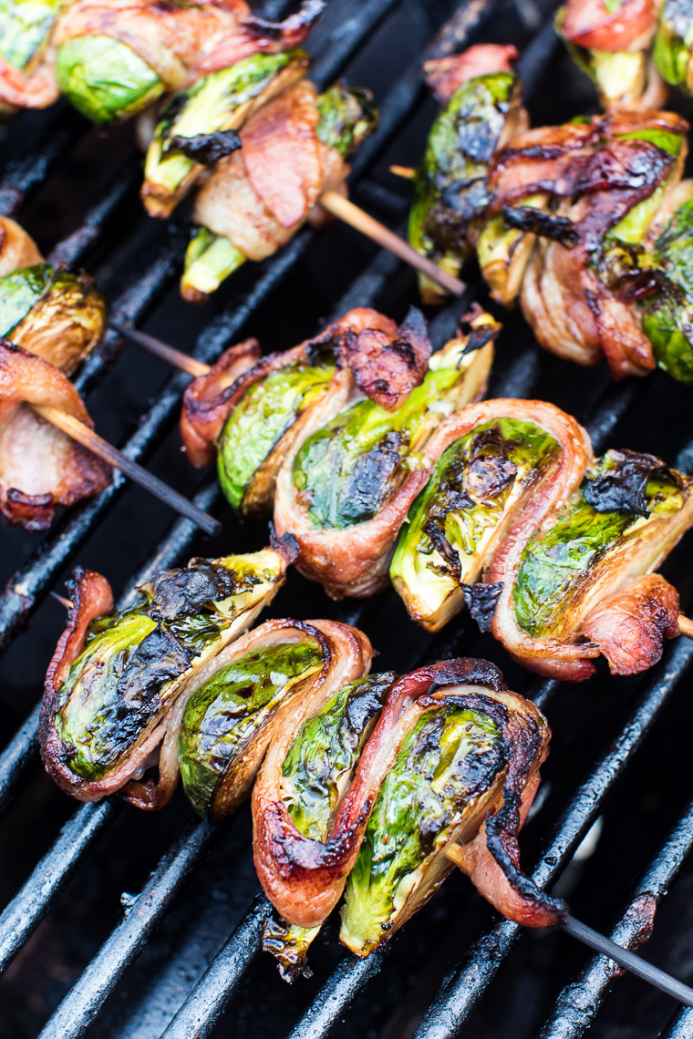 BACON WRAPPED GRILLED BRUSSELS SPROUTS CRAVING RECIPE