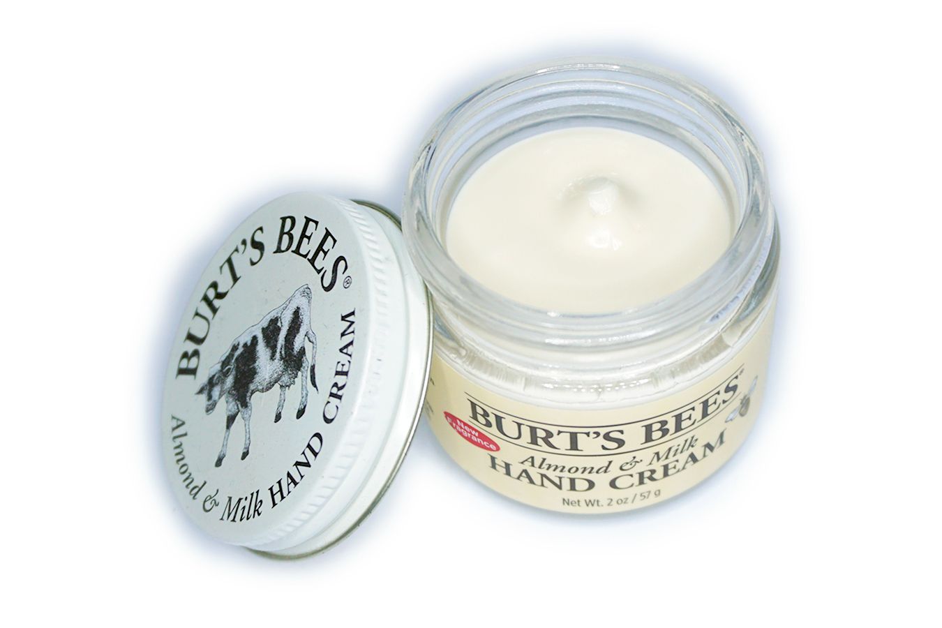 Burt's Bees Almond and Milk Beeswax Hand Cream Review Jello Beans