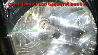 Pemasangan Lampu Led di Beat FI - Kum3n.Com