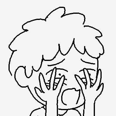 웹툰 캐릭터 표정