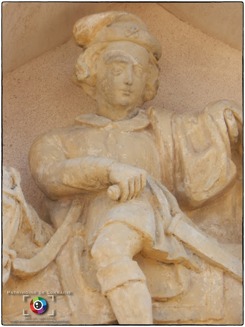 VOMECOURT-SUR-MADON (88) - Statue de Saint-Martin (XVIIe siècle)