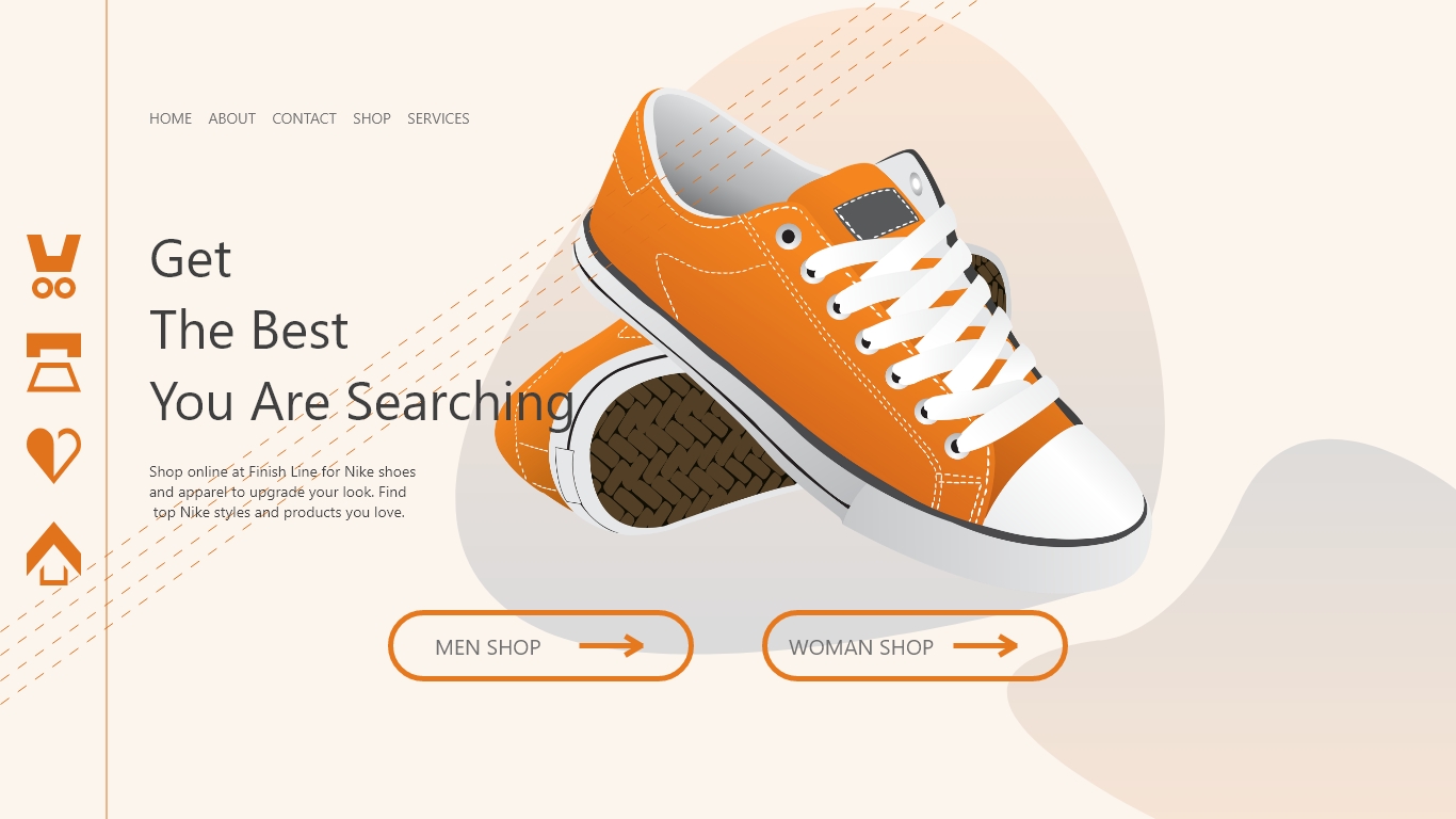 Shoe site UI Design Tutorial 2020 Learn UI UX Designing In Adobe