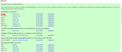 putty software download