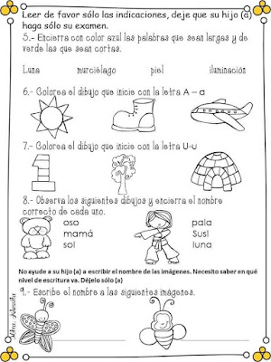 examen-evaluacion-diagnostica-primer-grado