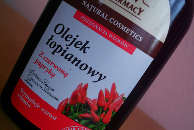 Green Pharmacy olejek łopianowy z czerwoną papryką