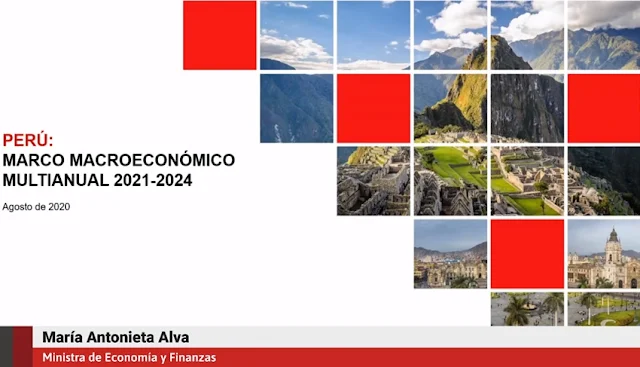 Vídeo confrerencia del Marco Macroeconómico Multianual 2021-2024, María Antonieta Alva