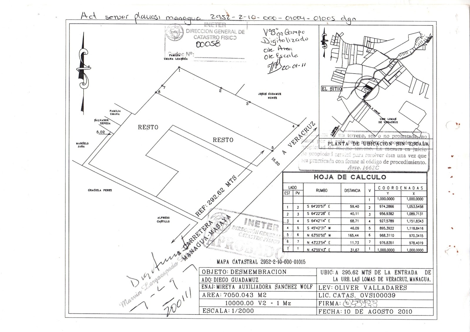 Sale Property Nicaragua SE VENDE TERRENO EN CARRETERA A VERACRUZ, MANAGUA