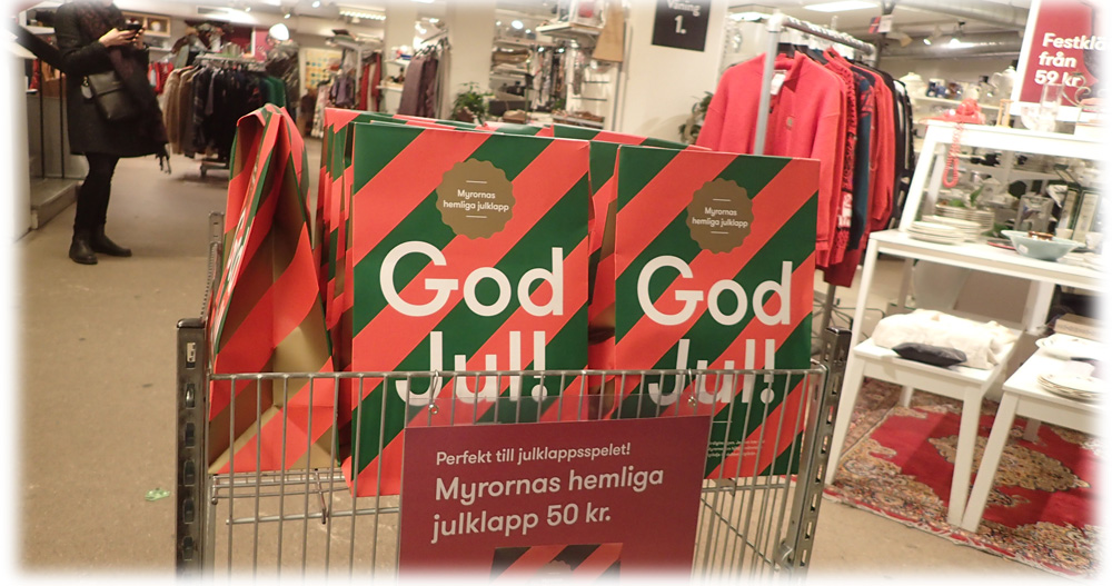 Hanneles bibliotek hemliga julklappar för 50 kr ️