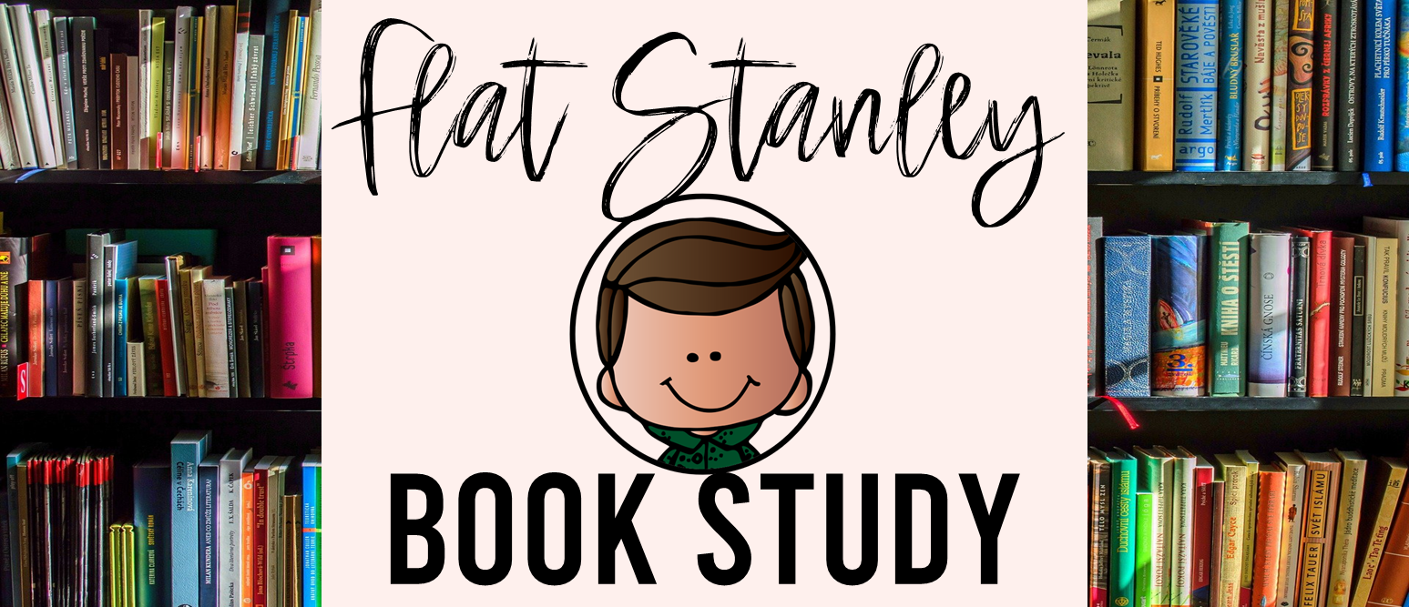 Flat Stanley book study unit Common Core literacy companion activities for 1st and 2nd