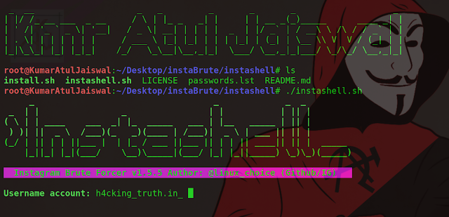 the-linux-choice-instashell by www.hackingtruth.in or www.kumaratuljaiswal.in
