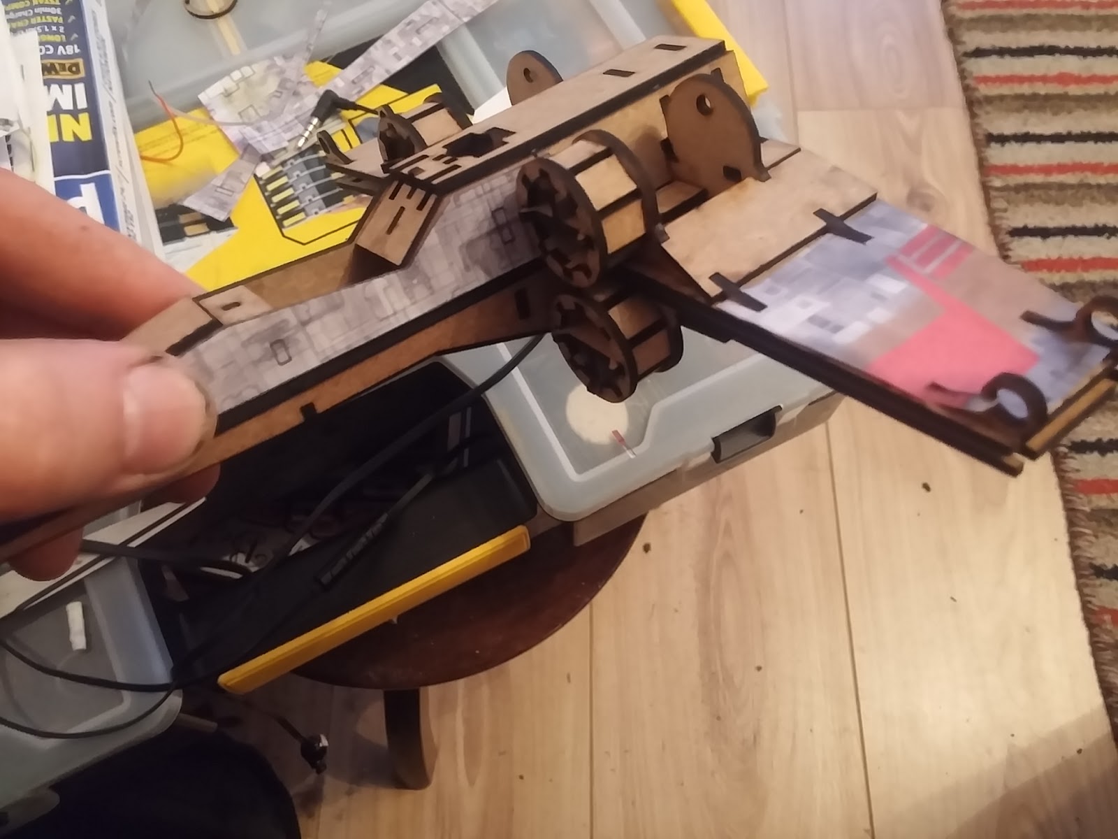 Nerd Club Laser cut XWing (Lego) fighter