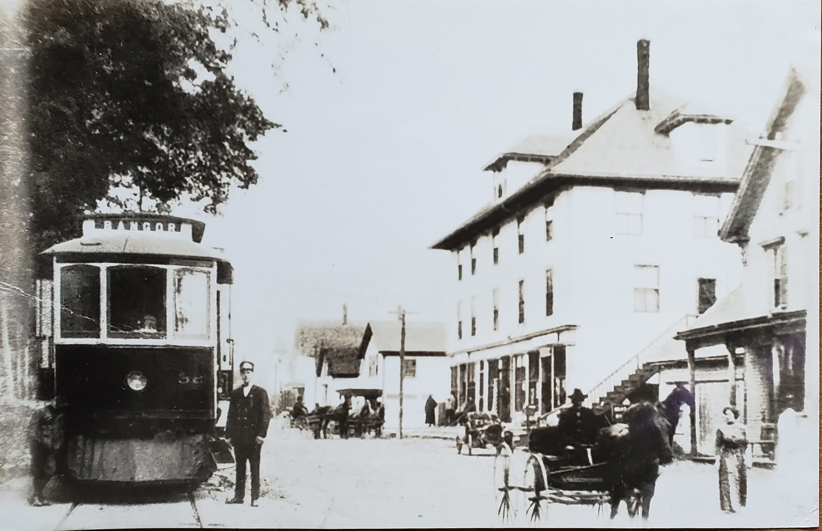 Narcissus 1912 Renovation Project Maine Bicentennial Series Bangor Railway & Electric Company