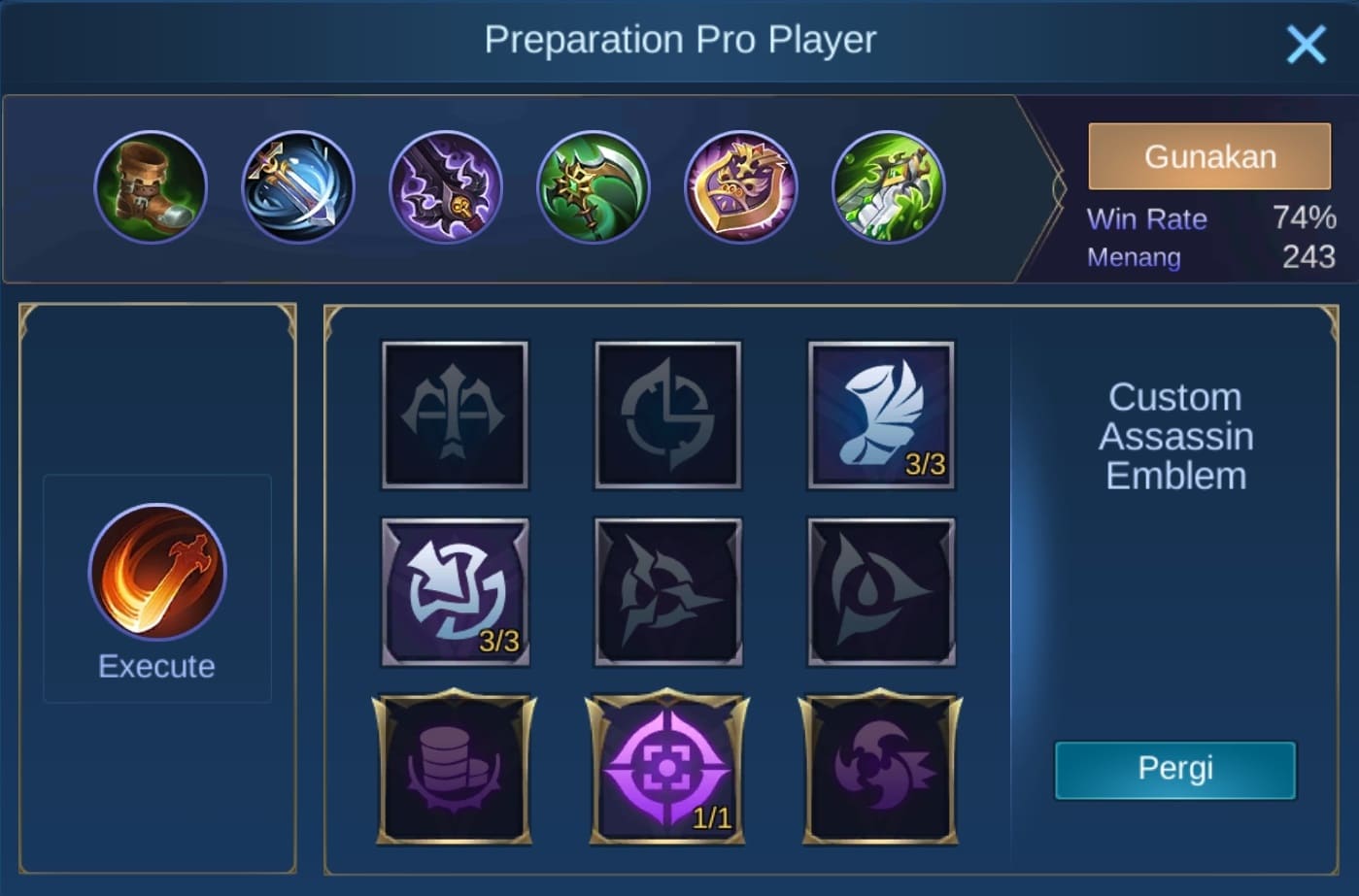 build item masha mobile legends (ML)