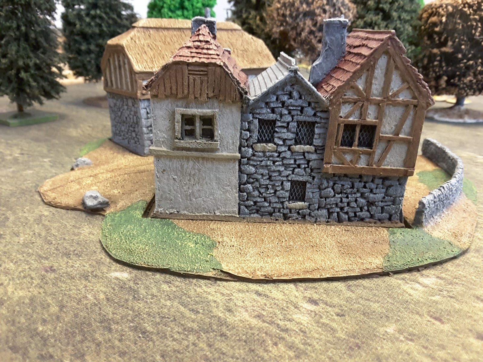 Game Room Games 15mm Finished Painted Terrain Big Barn Toys