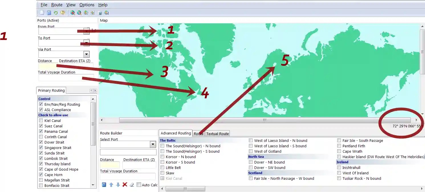 Maritime Software Port To Port Distance Port To Port Distance Calculator Free Download