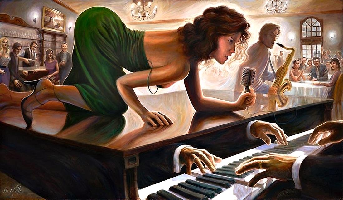 Певица в баре