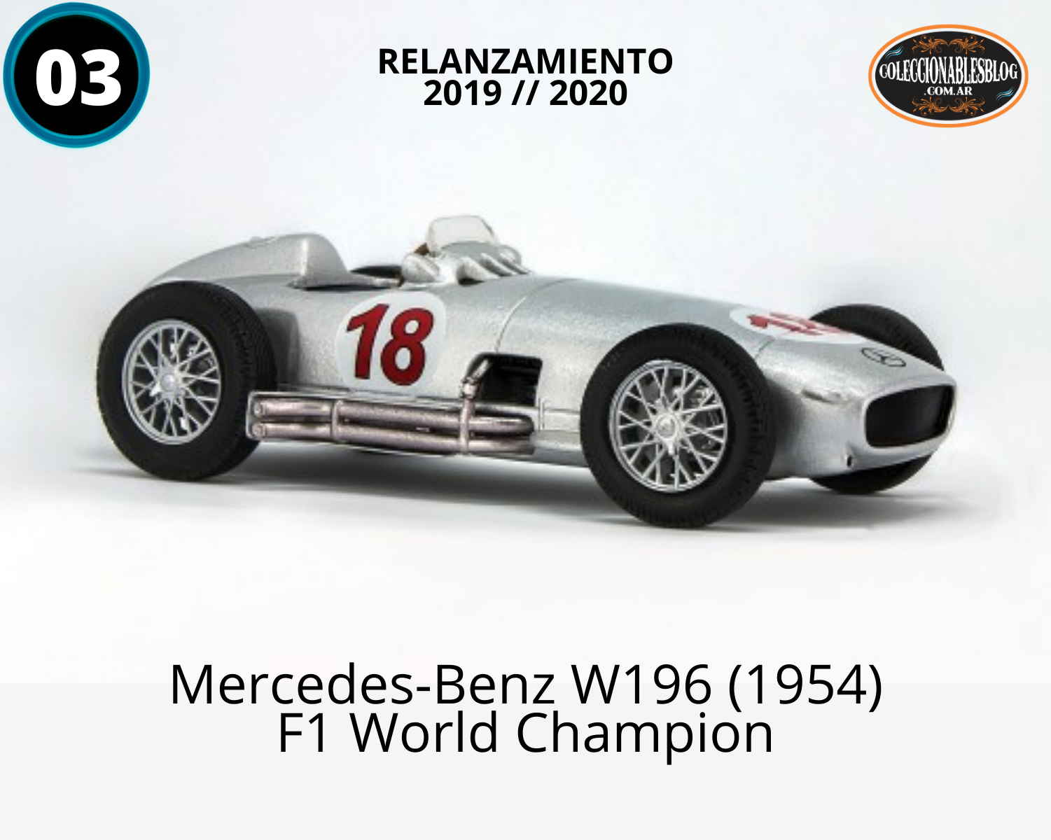 N°03 MERCEDES W196