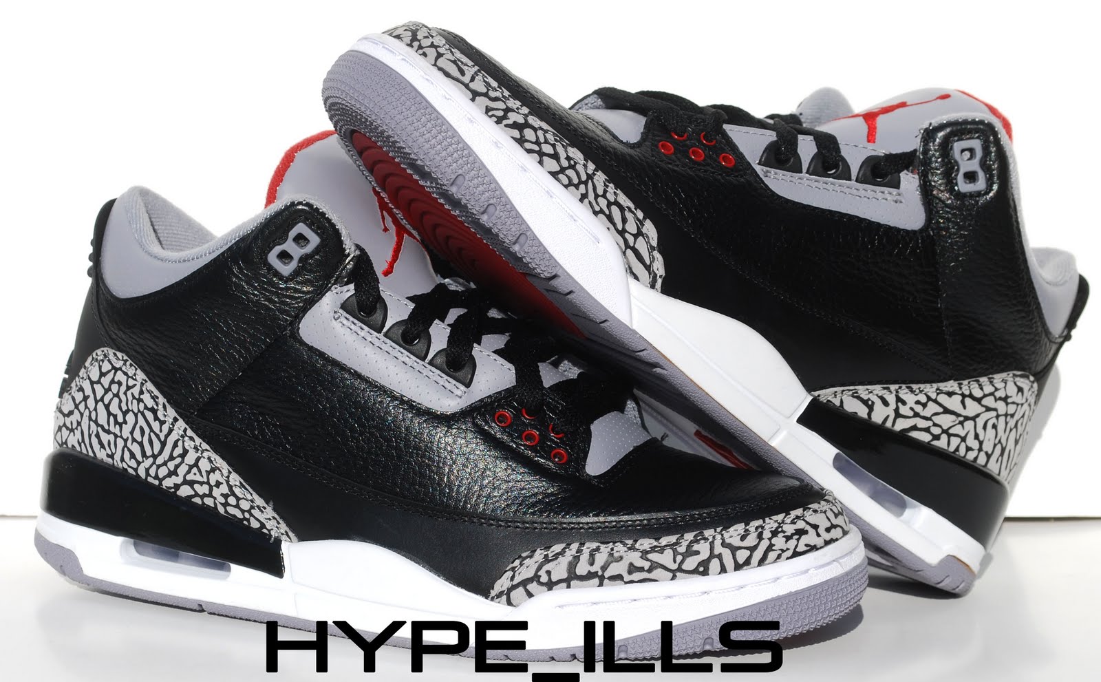 Hype ills: Nike Air Jordan III Retro "Black/Cement" 2011