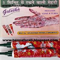 golecha henna tubes