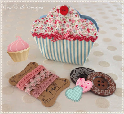 Costurero Cupcake