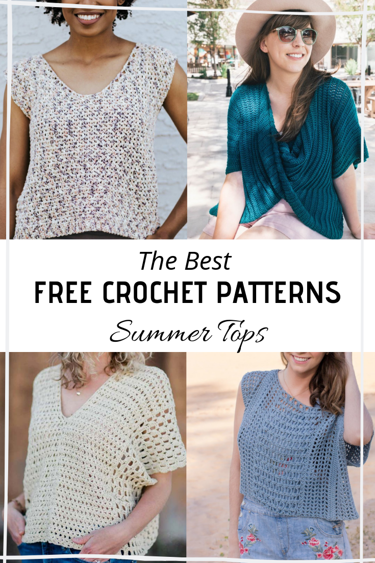 The Best Crochet Summer Tops All Free Patterns