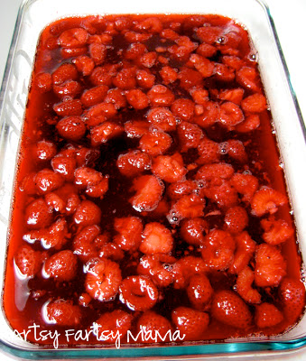 Strawberry Cranberry Jello