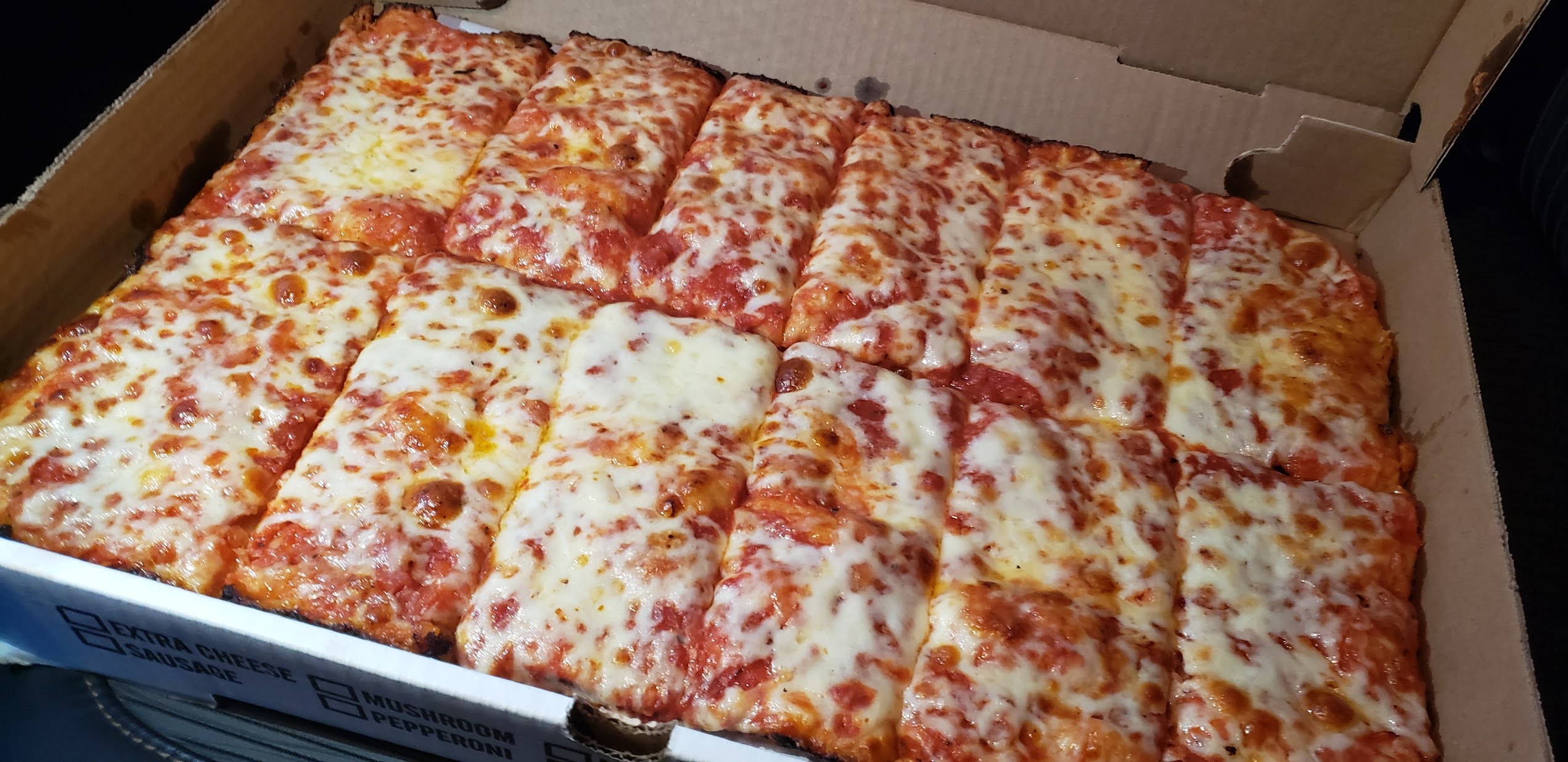 abington house of pizza sheet pizza Annamae Crump