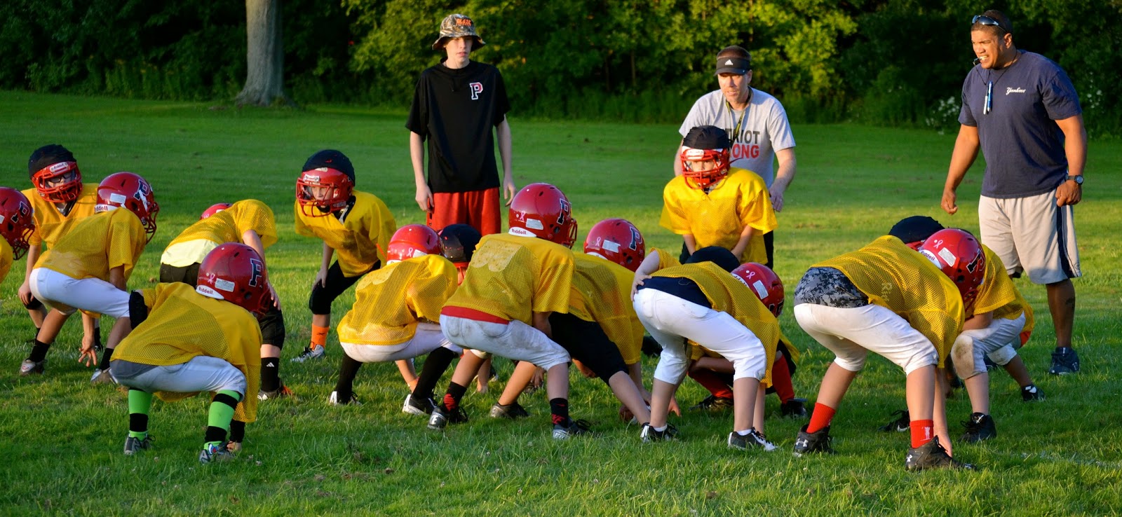 Penfield Youth Football & Cheer 2014 Pics from today's practice...Aug