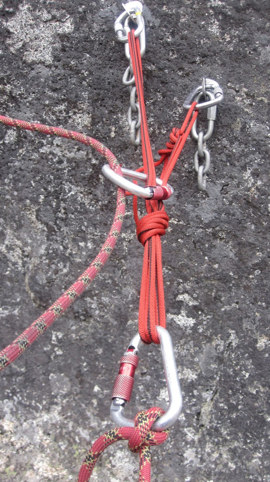 American Alpine Institute Climbing Blog Angle and Force in an Anchor