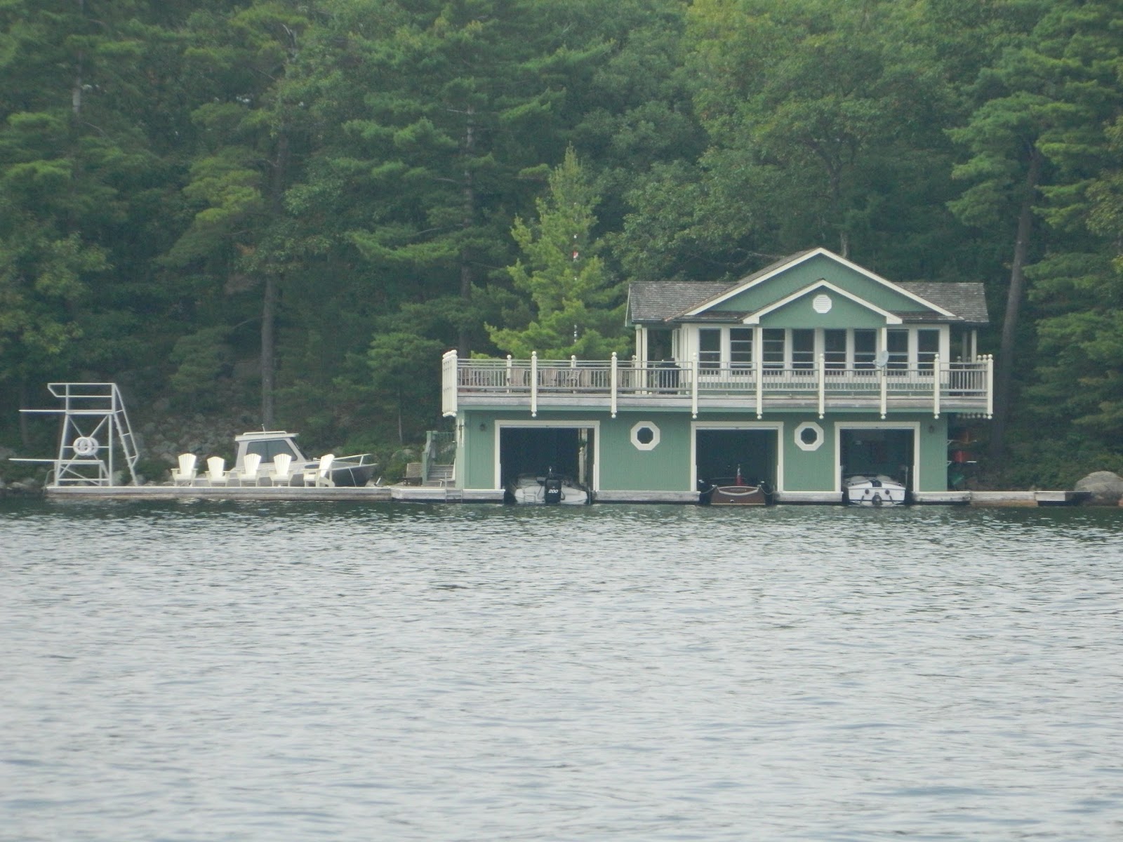 Muskoka Boat Houses Chic Delights