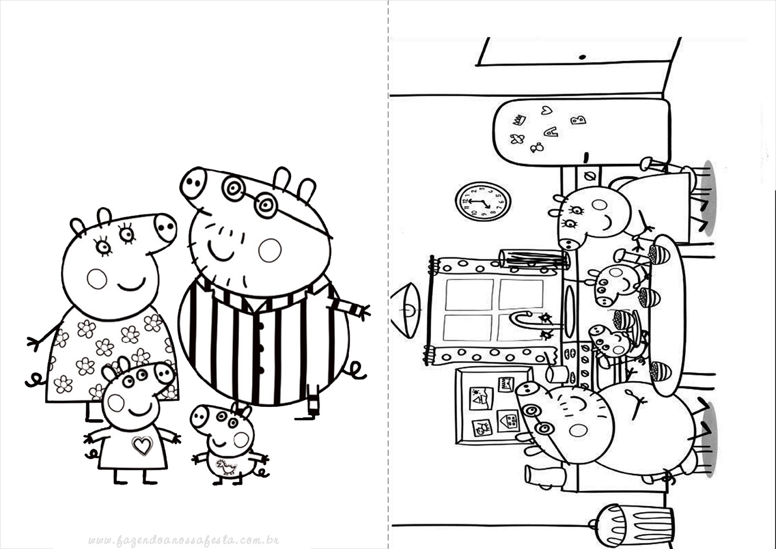 Blog MegaDiverso: Peppa pig para imprimir y colorear