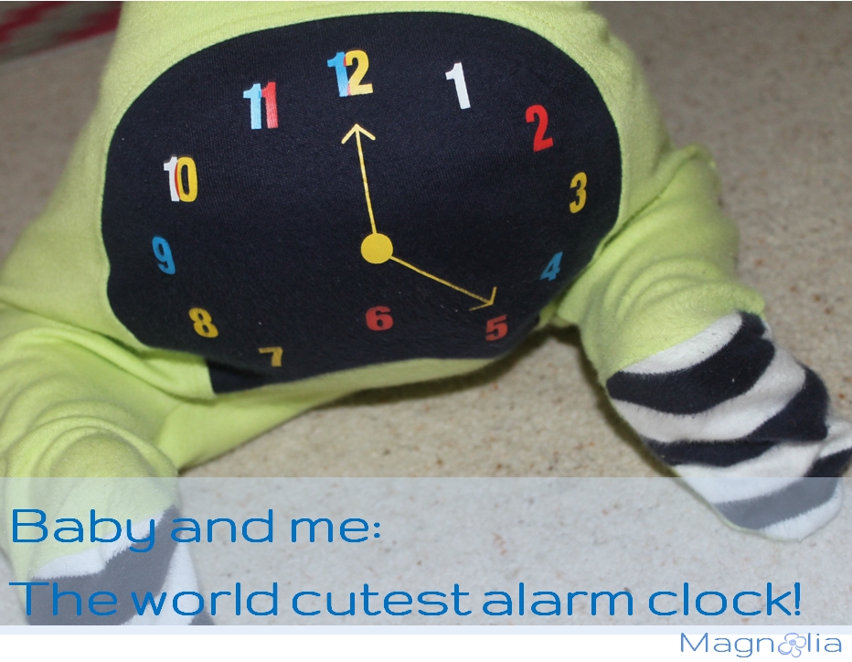 Magnolia Baby and me The world´s cutest alarm clock!