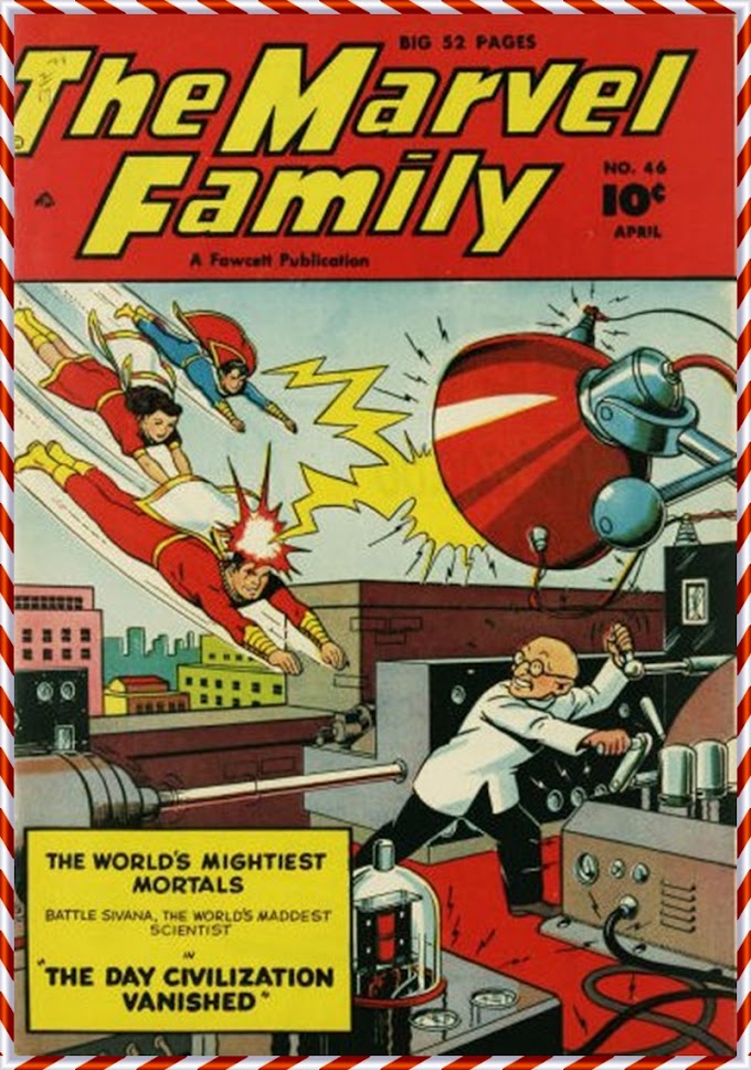 CAPAS DE GIBI  COVERS-FAWCETT-Marvel-Family 01